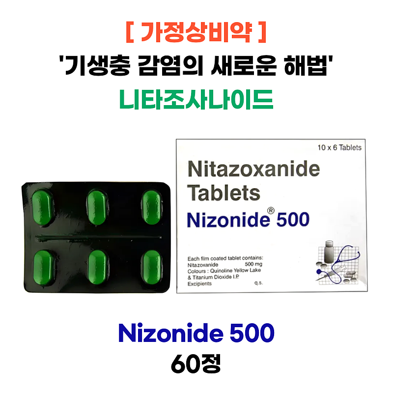 니타조사나이드    니조나이드 Nizonide 500mg 60정