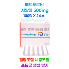 메트포르민  서방정 100정 2박스