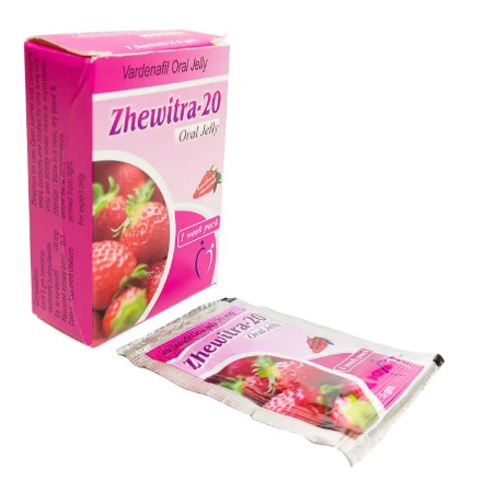 레비트라 제네릭  VALIF 오랄제리 20mg  1박스  7pack / Zhewitra -20 오랄제리 1박스 7팩