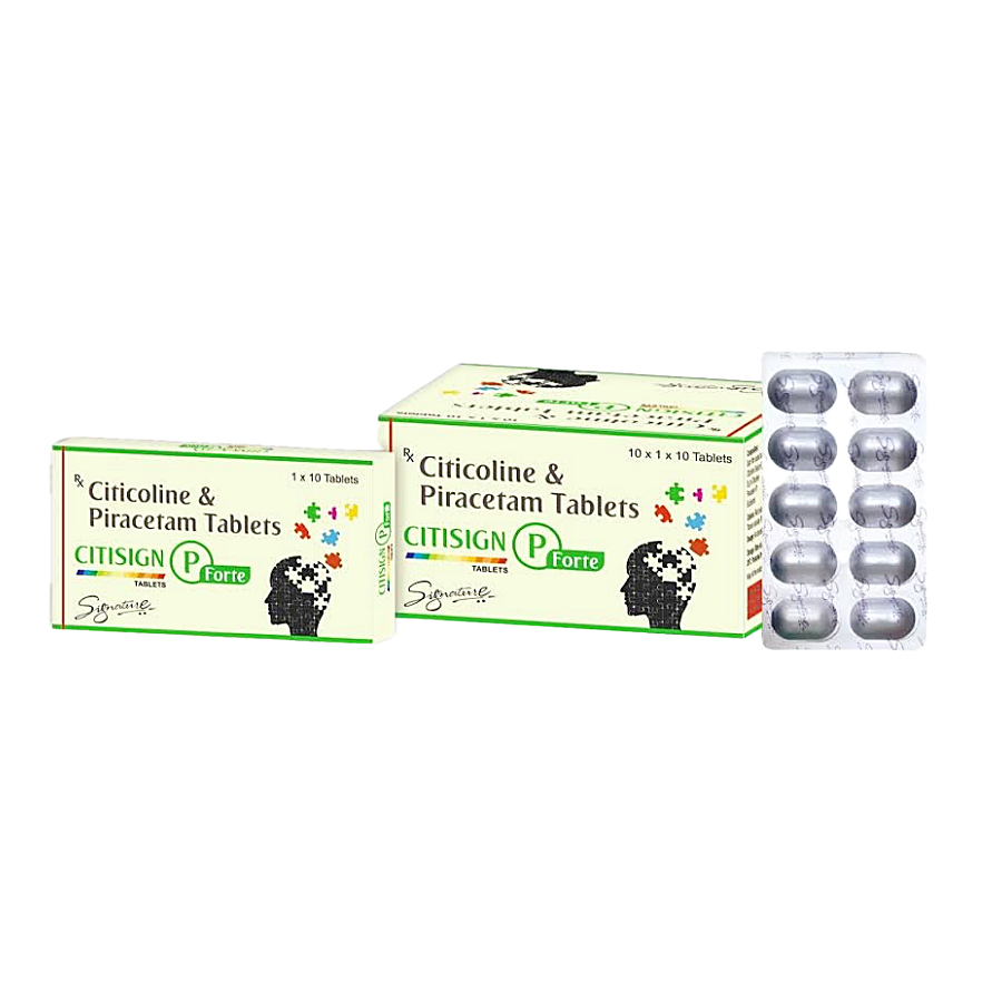 뇌 기능 개선제   Citicoheal P  100정  citisign p forte 100정