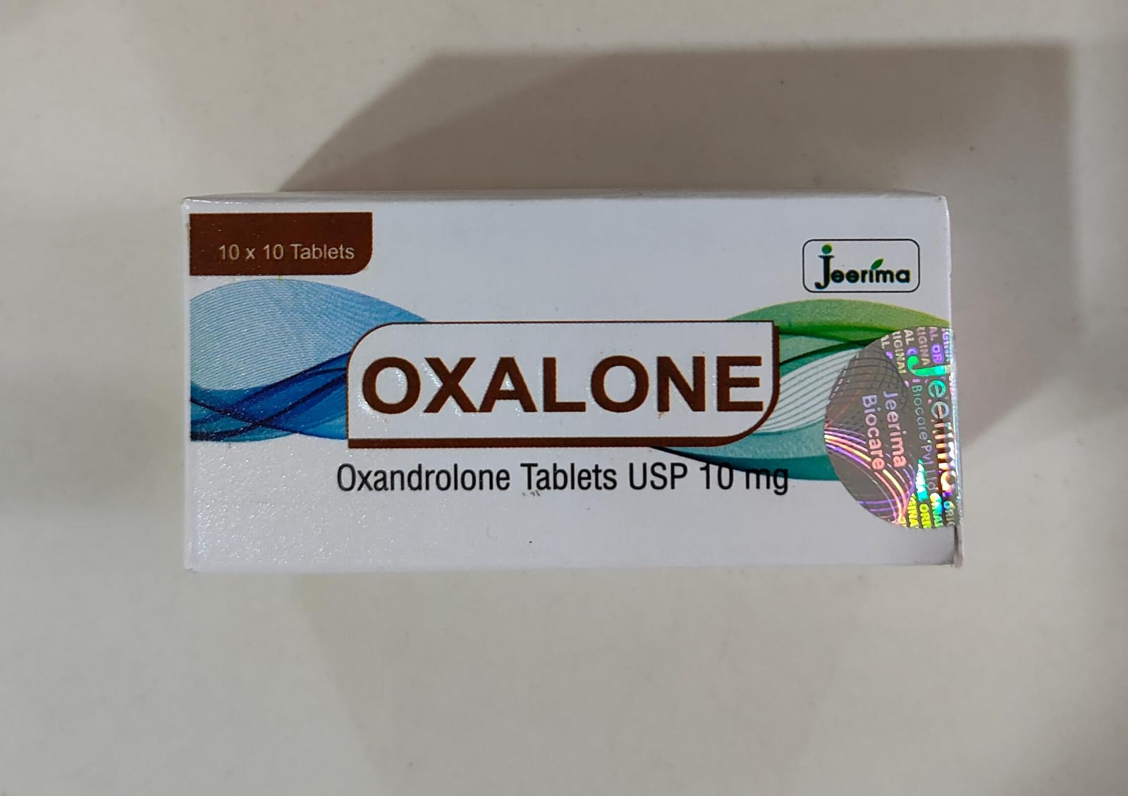 [옥산드롤론(Oxandrolone) 10mg ]  ANAVABIX 10mg 100정