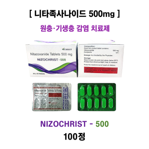 NIZOCHRIST 500mg 100정