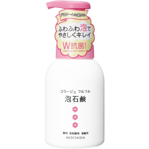 콜라주 풀풀 폼 비누 핑크 300ml 데리케이트 존 케어 약용 항균 비누