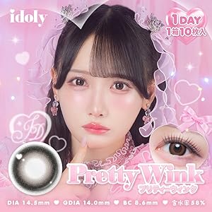 컬러렌즈 idoly 아이돌리 10개입 【8개 세트】