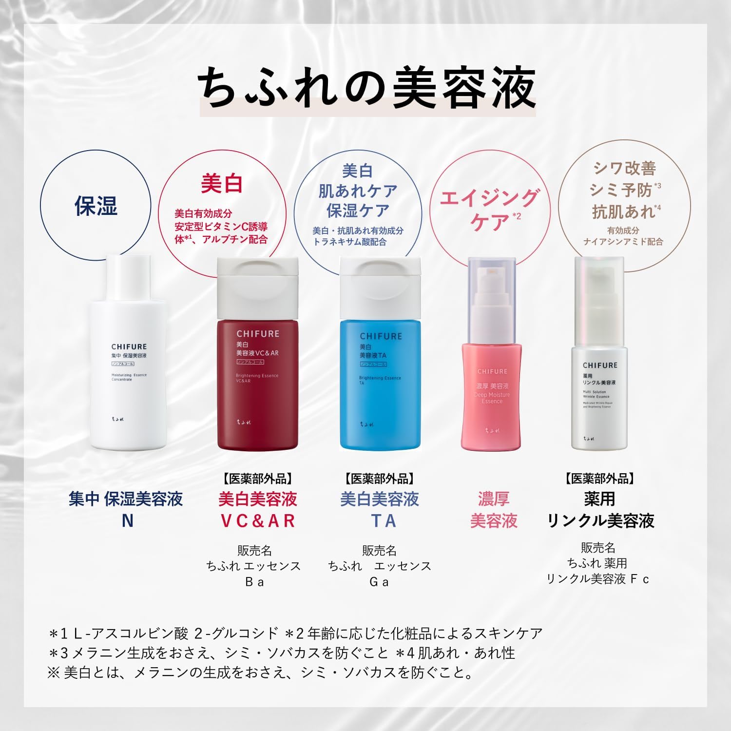 치후레 미백 에센스 VC&AR 30mL 【2개 세트】