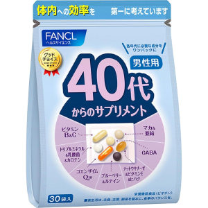 판클 40대 남성용 종합 비타민/영양제 15~30일분 / 30포