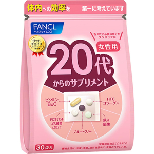 판클 20대 여성용 종합 비타민/영양제 15~30일분 / 30포