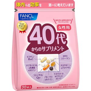 판클 40대 여성용 종합 비타민/영양제 15~30일분 / 30포