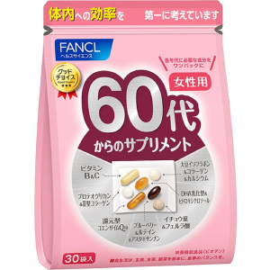 판클 60대 여성용 종합 비타민/영양제 15~30일분 / 30포