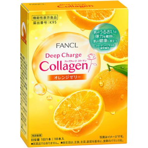 판클 딥 차지 콜라겐 스틱 제리 오렌지맛 20g 10개입