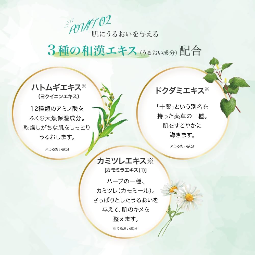 하다라보 약용 고쿠쥰 트러블 케어 본품 170mL & 리필 170mL